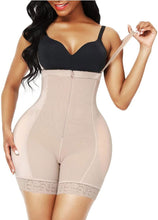 Cargar imagen en el visor de la galería, Faja Short Media Pierna Cierre Abdominal - Super Ofertas